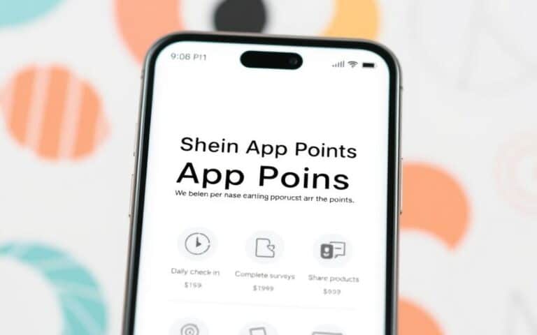 Shein app points