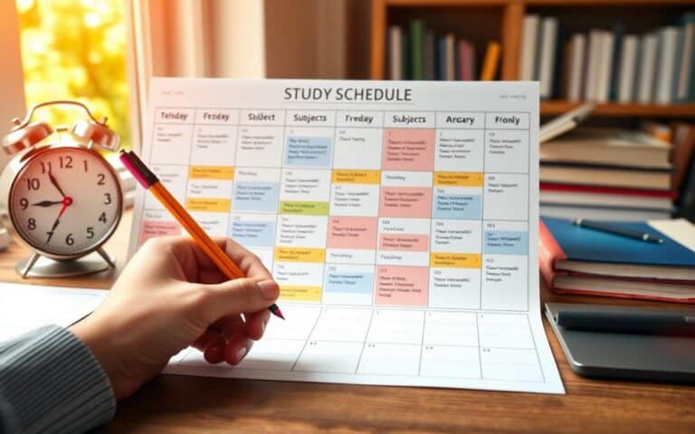 study schedule tips