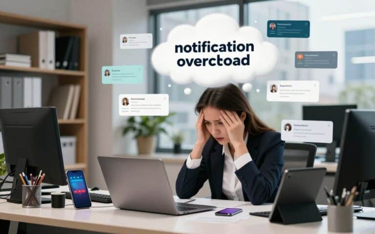 notification overload effects